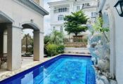 Bán biệt thự đơn lập Cityland Quận 7 căn góc có 6 phòng ngủ, thang máy, hồ bơi – 391.1m2