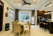 Cho thuê biệt thự đơn lập Nam Viên Phú Mỹ Hưng, Quận 7 xây 3 tầng thiết kế 5 phòng – 273.6m2