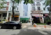 Land for sale in front of Hung Gia, Phu My Hung, District 7, a busy business area built in a basement + mezzanine + 3 floors