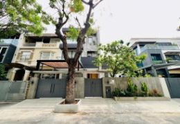 My Giang 1A Phu My Hung villa for sale, District 7 Built 3 floors with 4 bedrooms with elevator facing Southwest – 211.5m2