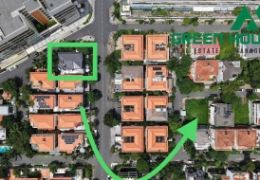 Bán đất biệt thự lô góc hiếm khu Nam Quang Phú Mỹ Hưng, Quận 7 hướng Đông Nam thoáng mát – 270m2