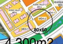 Cho thuê đất mặt tiền Nguyễn Văn Linh Phú Mỹ Hưng, Quận 7 lô góc 3 mặt tiền diện tích lớn – 4300m2