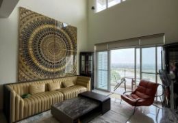 Cho thuê căn hộ penthouse Riverside Residence Phú Mỹ Hưng, Quận 7 có 4 phòng ngủ view sông – 257m2