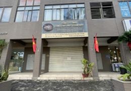 Shophouse for sale in Nam Khang Phu My Hung, District 7 with ground floor + floor, front of Nguyen Luong Bang street – 192m2