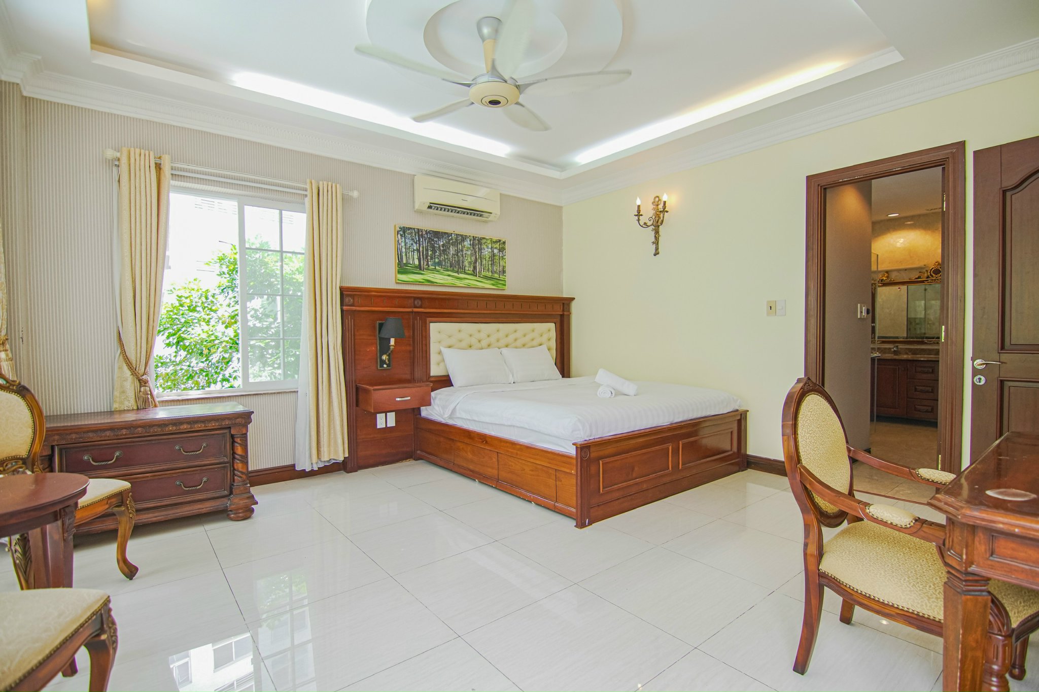 Single villa for rent in Nam Quang, Phu My Hung, District 7, corner unit with swimming pool, quiet area 12