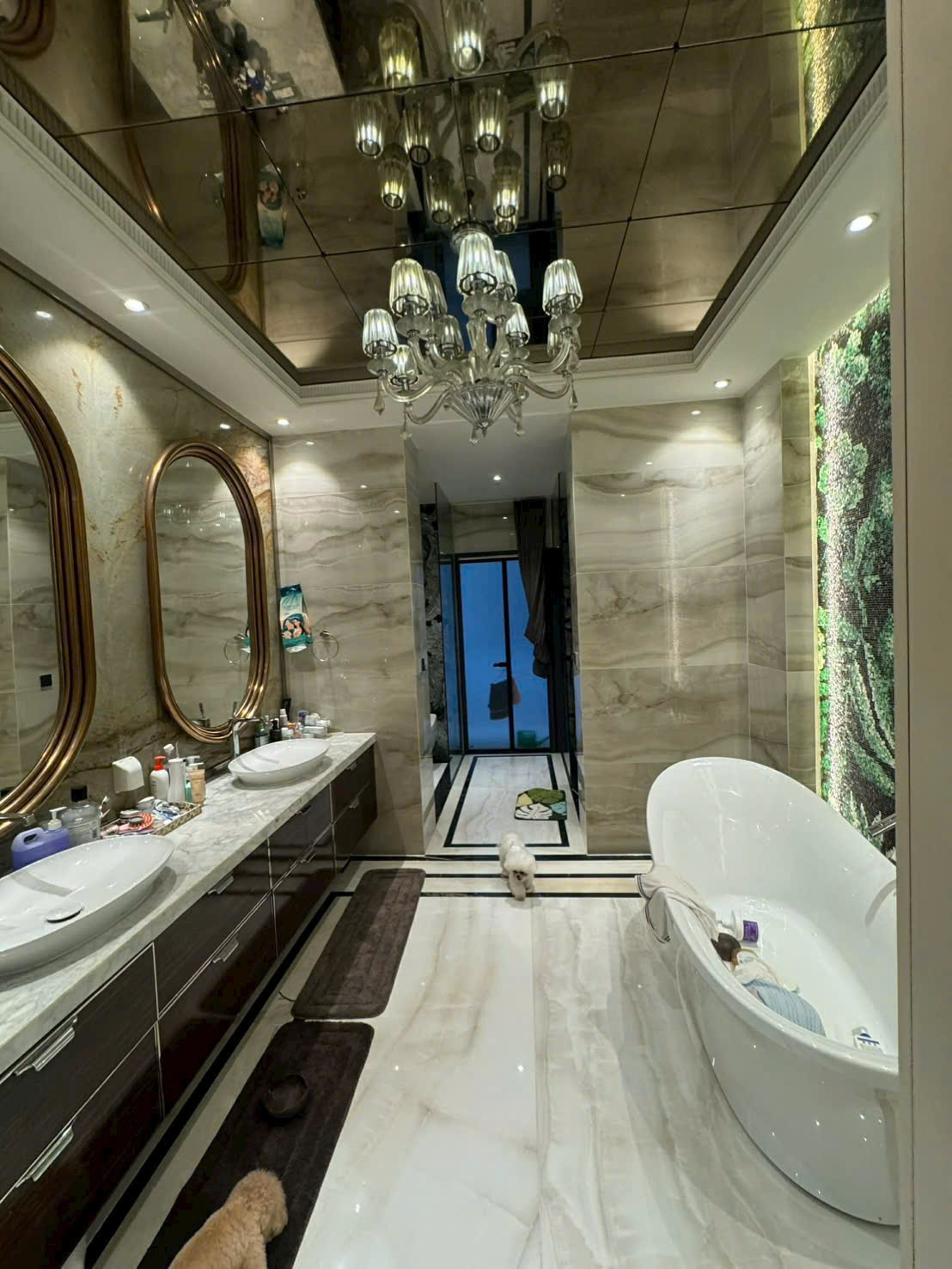 Him Lam residential villa for sale, Tan Hung Ward, Ho Chi Minh City, building 4 floors of high-class furniture – 150m2 9