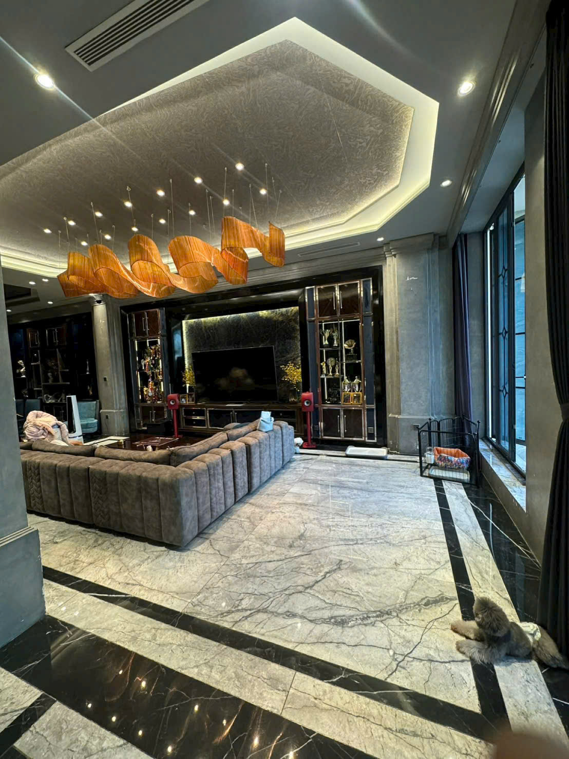 Him Lam residential villa for sale, Tan Hung Ward, Ho Chi Minh City, building 4 floors of high-class furniture – 150m2