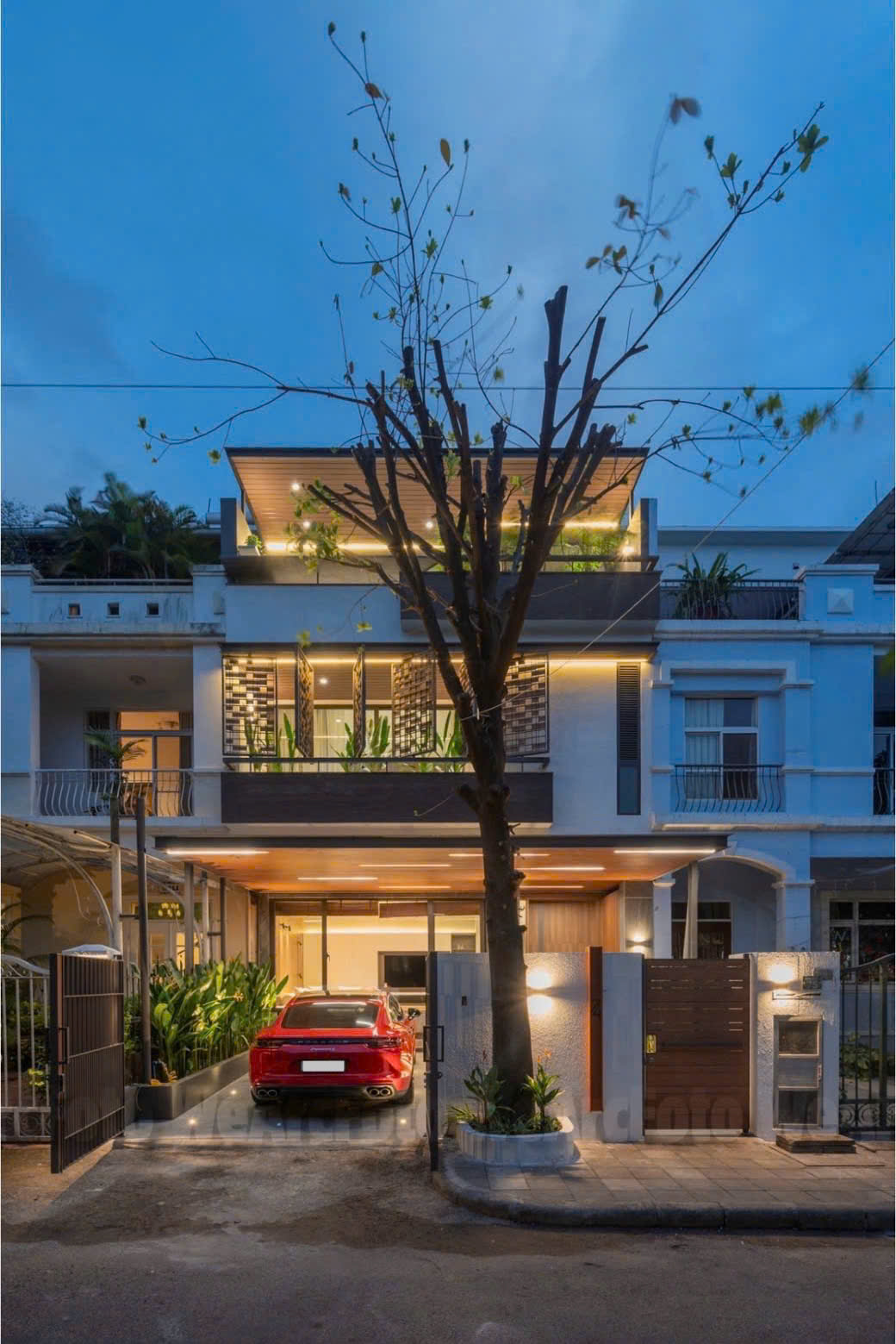 Villas for sale in Hung Thai, Phu My Hung, District 7 new house, build 2 floors 4 bedrooms, facing North 3