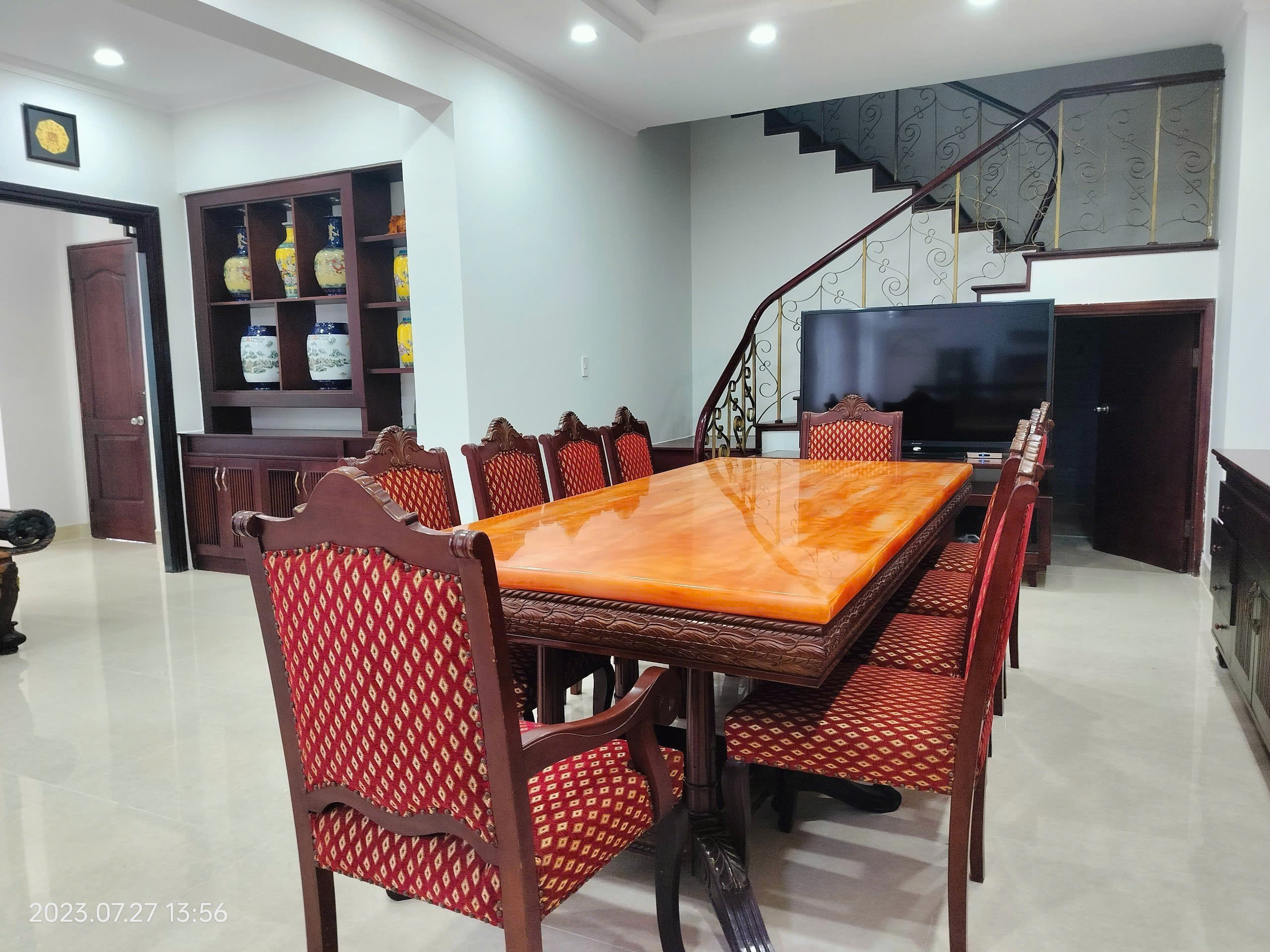 My Phu 1B Phu My Hung quadruple villa for rent, District 7 has 4 bedrooms, fully furnished 13