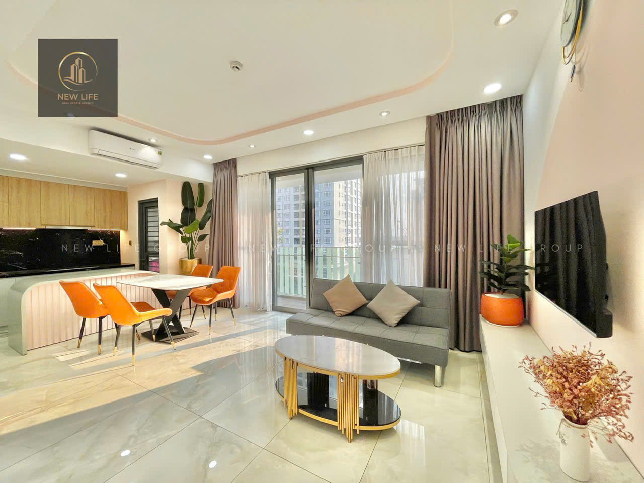 The Ascentia Phu My Hung apartment for rent with 2 bedrooms, 10th floor – 84m2 1