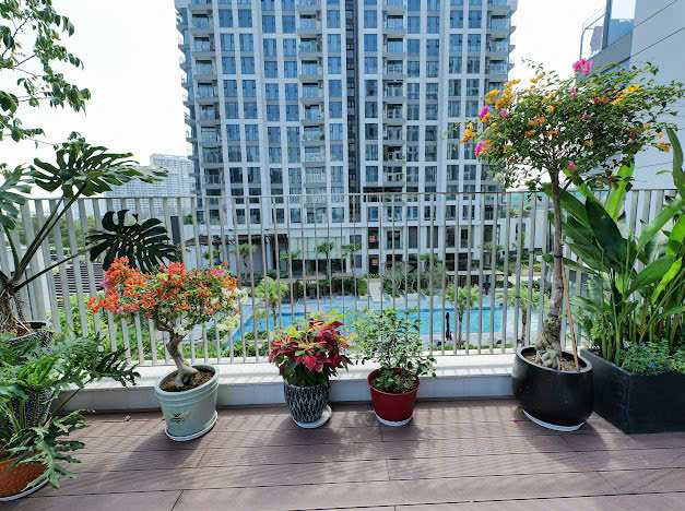 Cardinal Court Phu My Hung apartment for rent, District 7 limited unit with 2 bedrooms, garden, smart home – 166m2 11