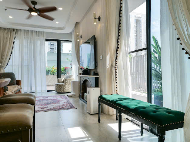 Cardinal Court Phu My Hung apartment for rent, District 7 limited unit with 2 bedrooms, garden, smart home – 166m2 1