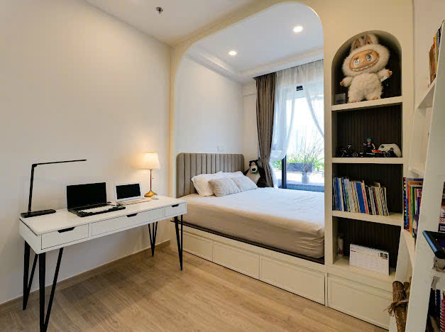Cardinal Court Phu My Hung apartment for rent, District 7 limited unit with 2 bedrooms, garden, smart home – 166m2 4