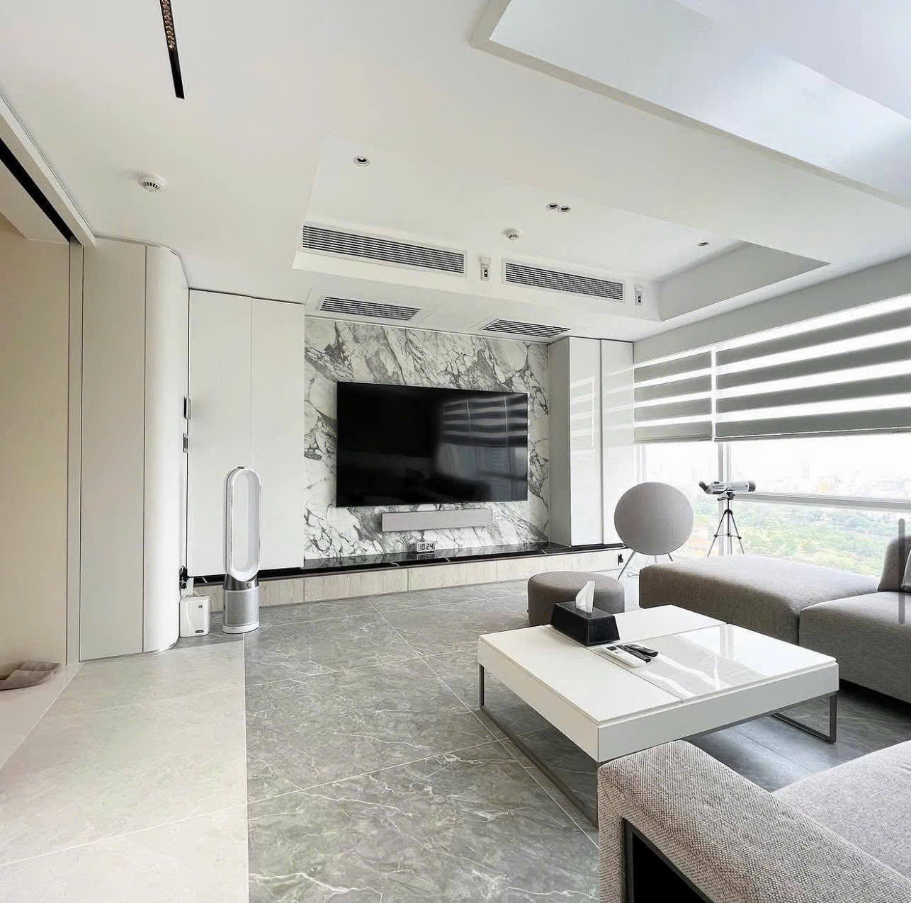 Happy Valley Premier duplex apartment for sale in Phu My Hung, District 7 with 3 bedrooms with 2 parking spaces on the 18th floor – 170m2 5