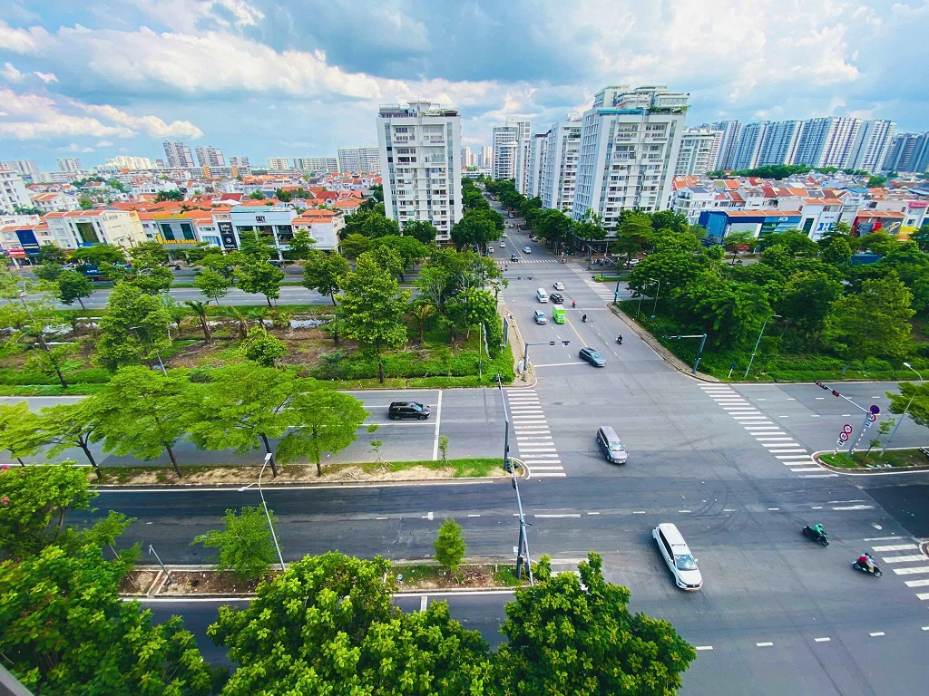 Cho thuê căn hộ duplex Hưng Vượng 3 Phú Mỹ Hưng, Quận 7 nhà mới thiết kế 3 phòng ngủ, lầu 9 – 125m2 15