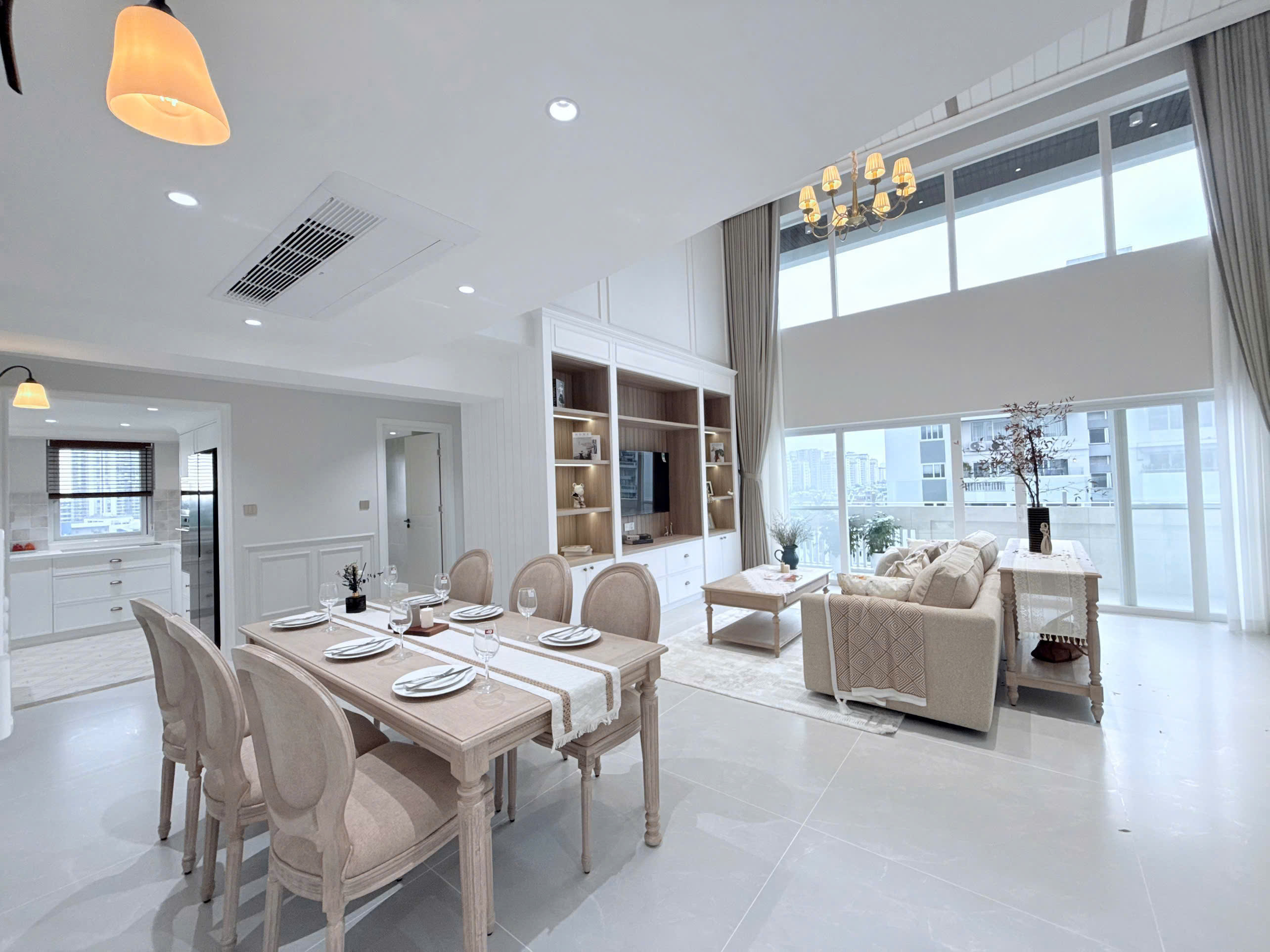 My Khanh 3B Phu My Hung duplex apartment for rent with new design 4 bedrooms furnished – 198m2 6