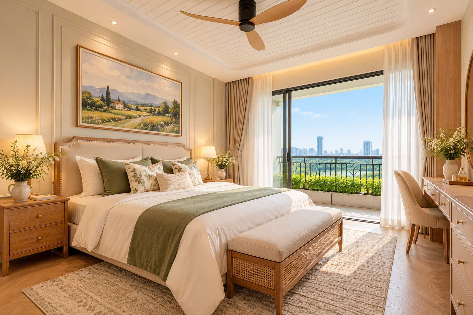 Bán căn hộ Green View Phú Mỹ Hưng nhà mới đẹp thiết kế 3 phòng ngủ view sông – 116m2 10
