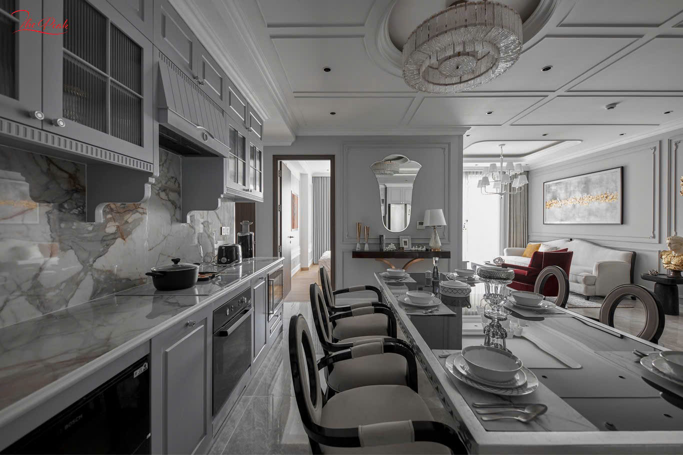 Cho thuê căn hộ Midtown M8 Phú Mỹ Hưng, Quận 7 thiết kế 3 phòng ngủ, view sông block D – 122.8m2 4