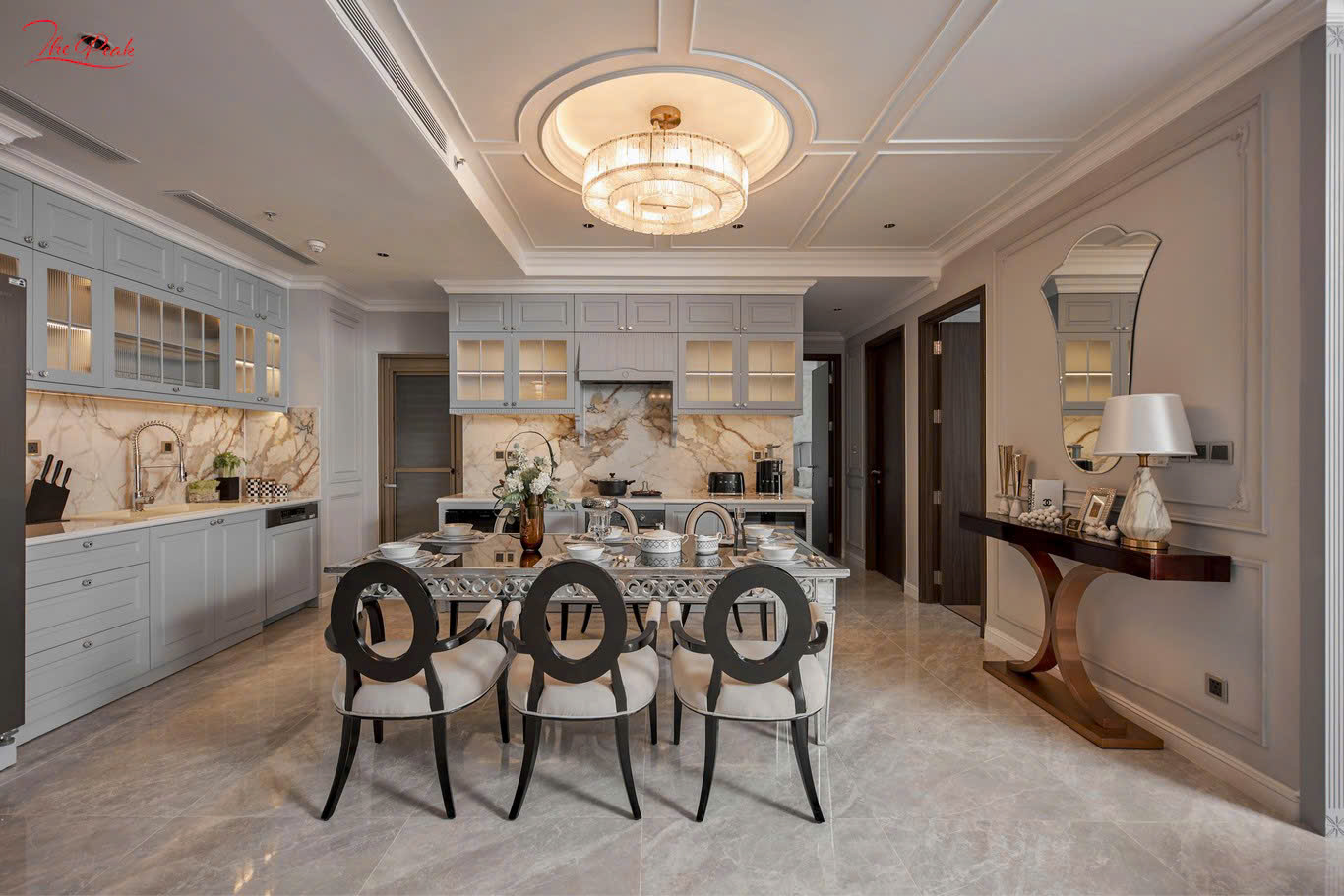 Cho thuê căn hộ Midtown M8 Phú Mỹ Hưng, Quận 7 thiết kế 3 phòng ngủ, view sông block D – 122.8m2