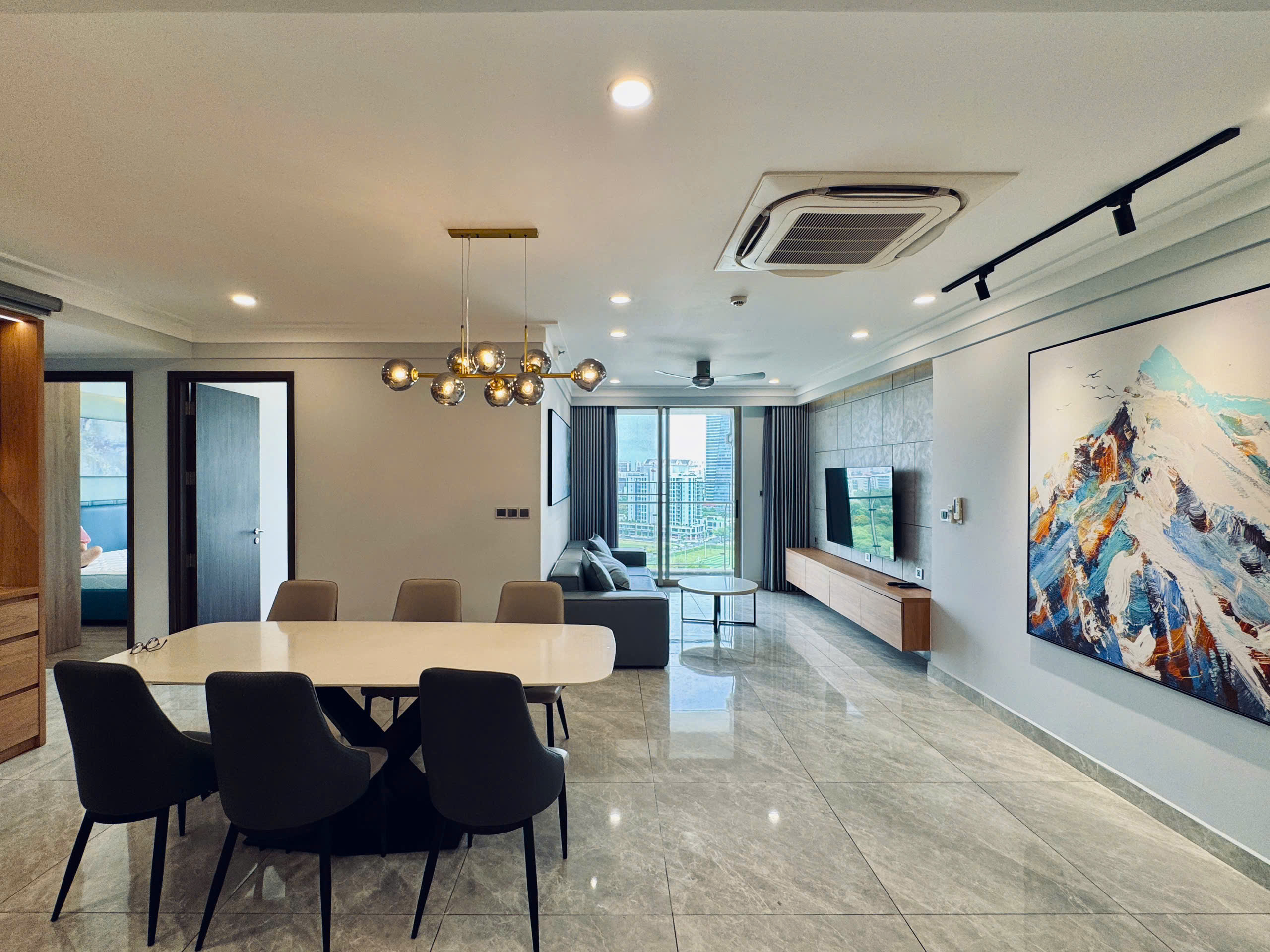 Midtown apartment for sale M8 Phu My Hung, District 7 with 3 bedrooms, corner apartment with river view – 124m2 4