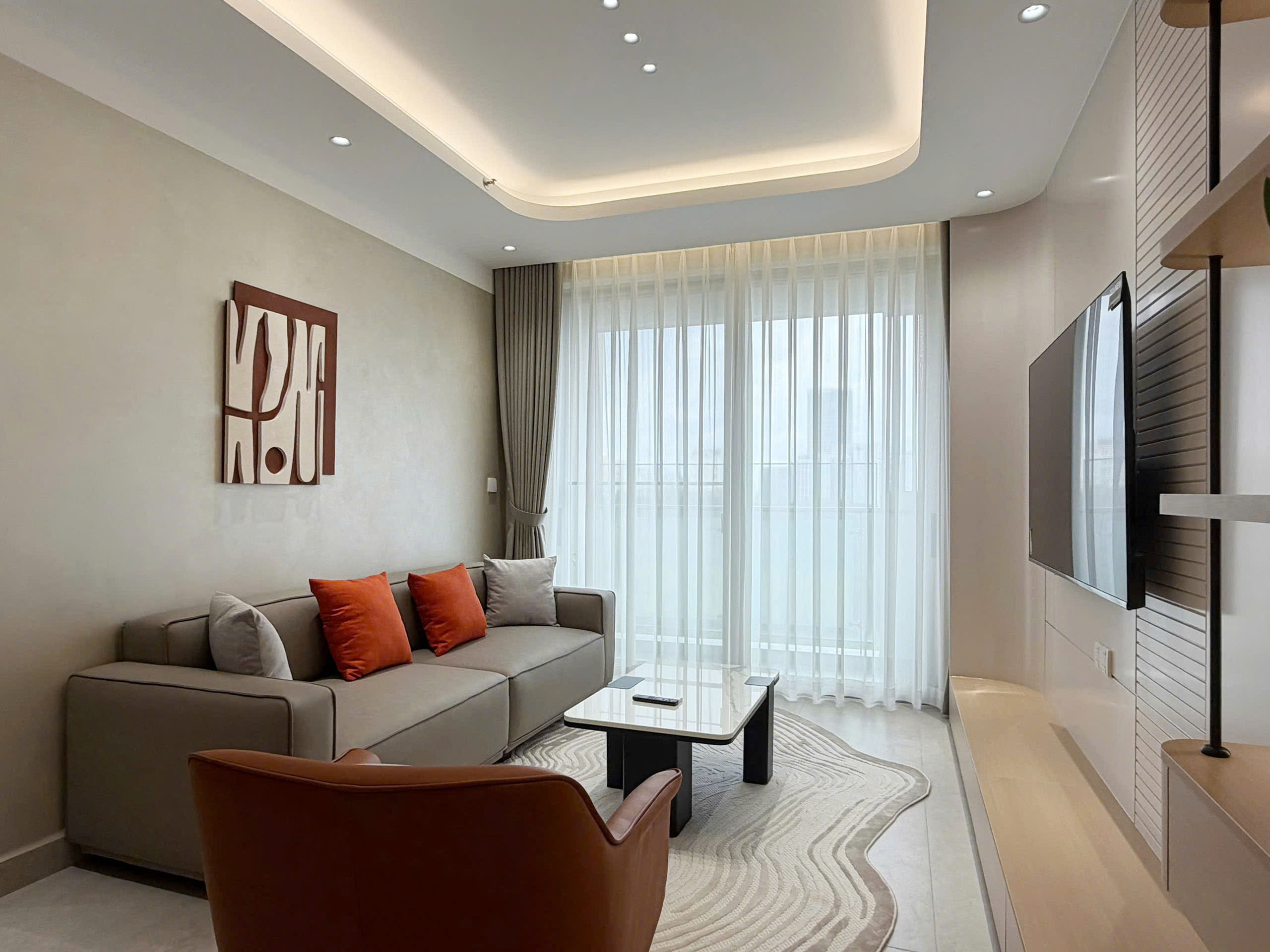 Selling or renting Midtown Phu My Hung apartment with 3 bedrooms river view on the 6th floor – 121m2 1