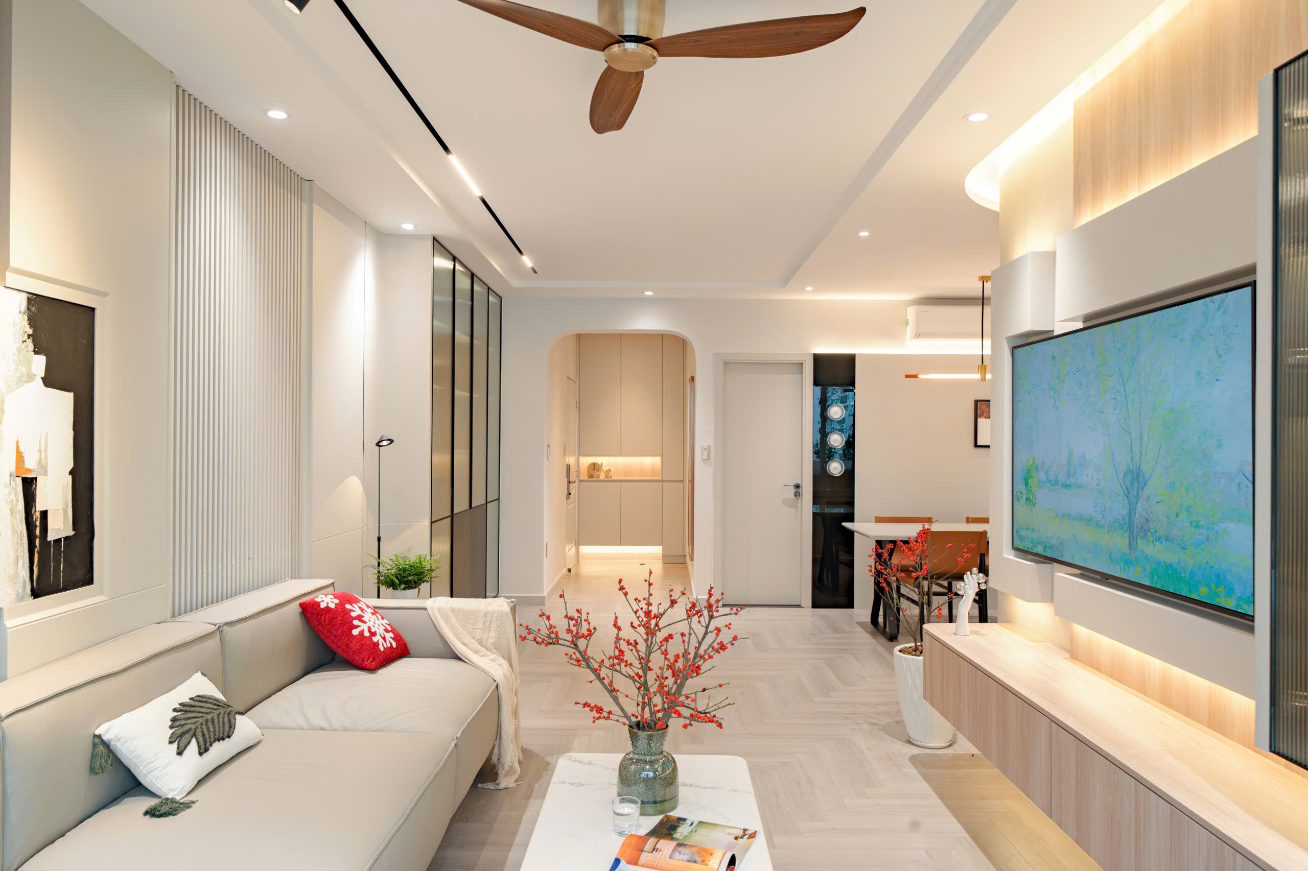 My Khang Phu My Hung apartment for sale, District 7 designed 3 bedrooms, high-end modern block b, 8th floor – 114m2