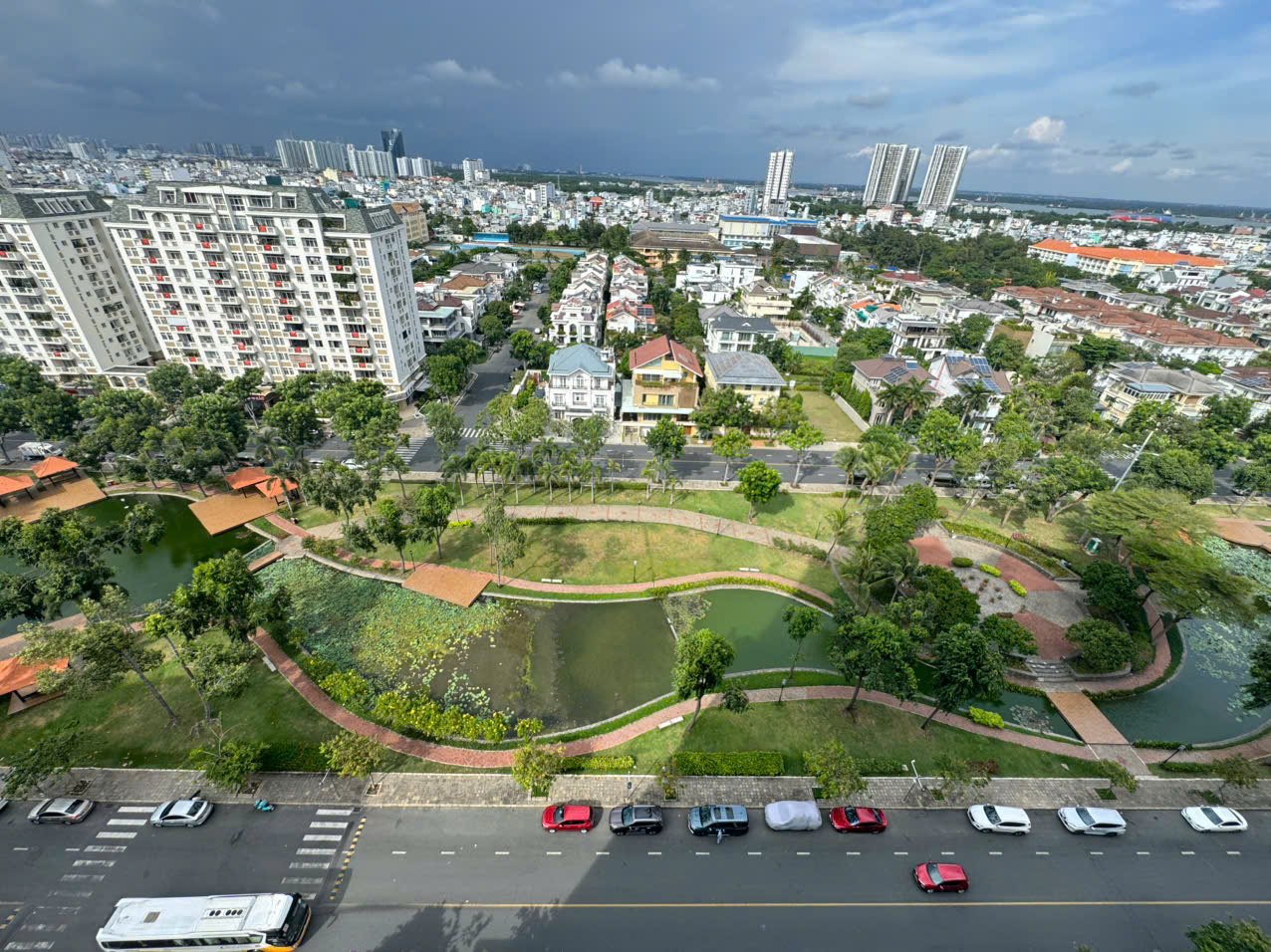 Apartment for sale in Nam Phuc Phu My Hung, District 7 with 3 bedrooms on the high floor with park view – 123.91m2 17