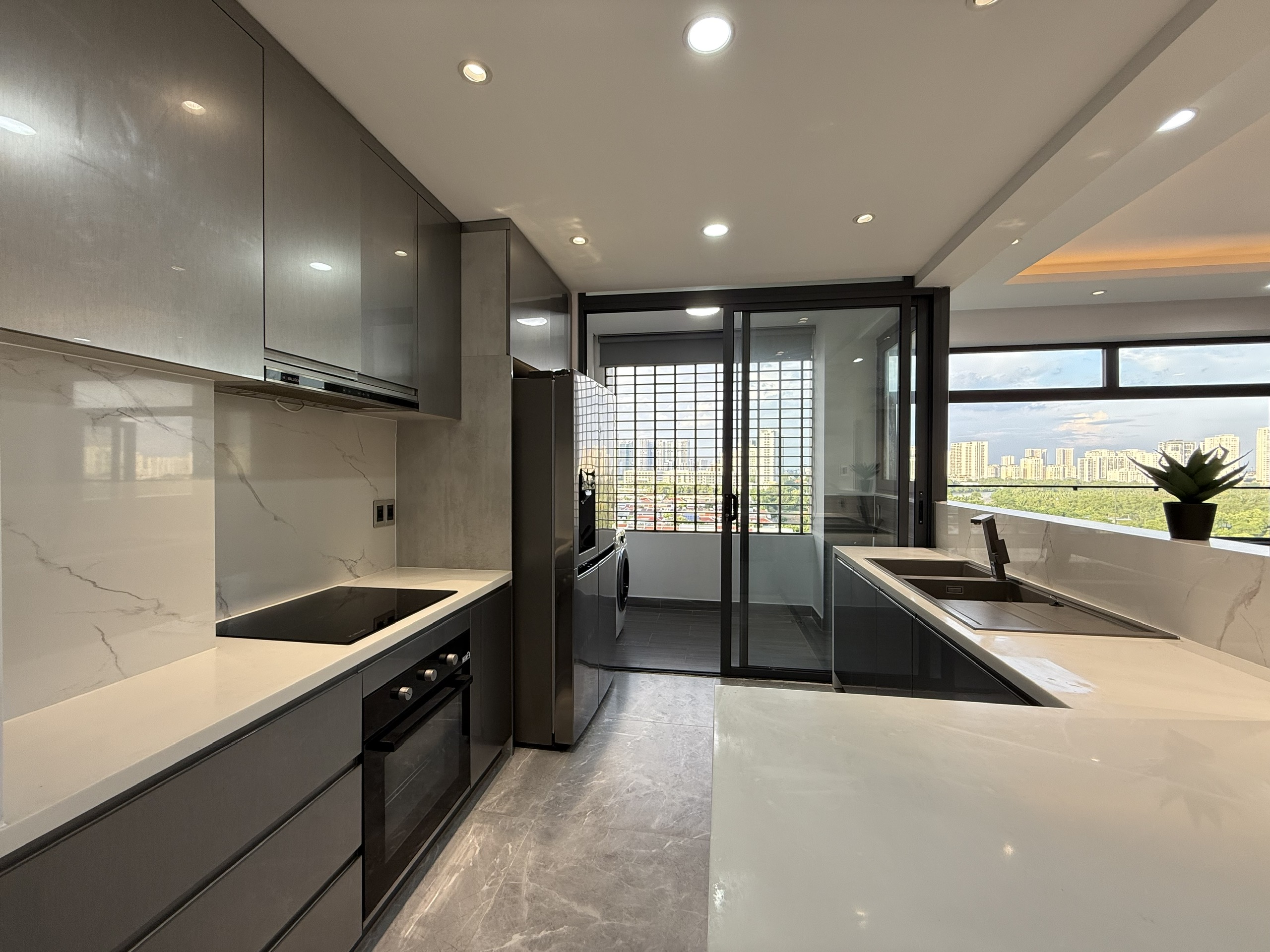 Cho thuê căn hộ The Panorama Phú Mỹ Hưng thiết kế 3 phòng ngủ view sông lầu 11 – 146m2 7