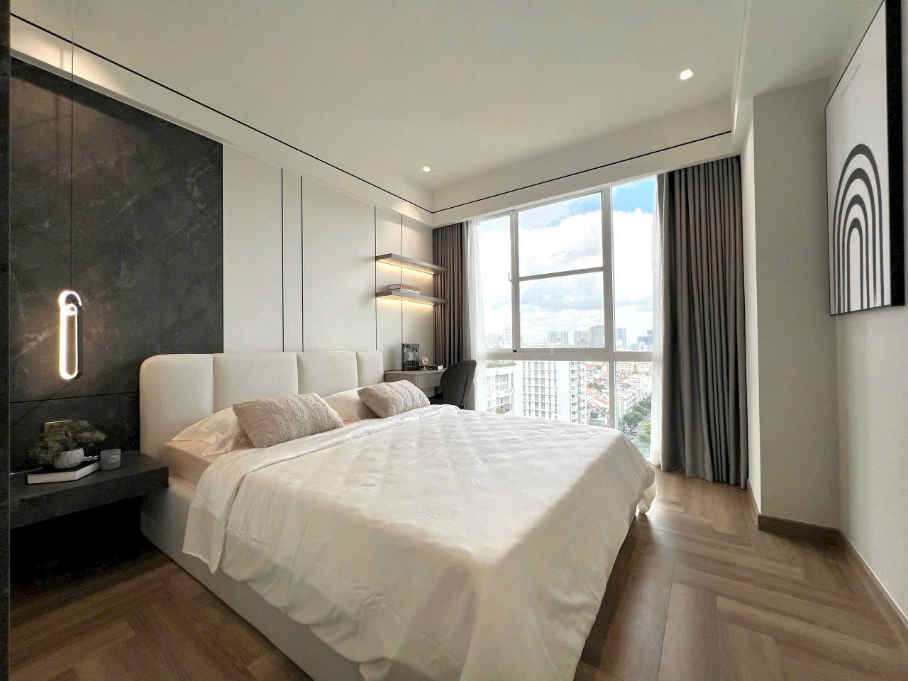 Apartment for sale Riverpark 1 Phu My Hung, District 7, new house with 3 bedrooms, high-class equipment – 123m2 2