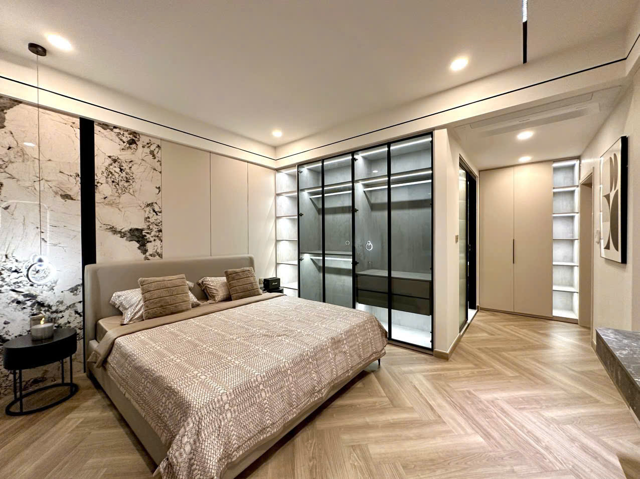 Riverside Residence Phu My Hung apartment for rent, beautiful house with 3 bedrooms, river view on the 7th floor – 130m2 7