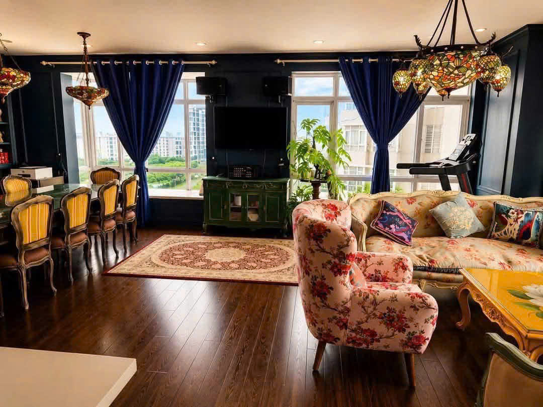 Selling or renting Riverside Residence Phu My Hung corner apartment with 3 bedrooms river view – 180m2