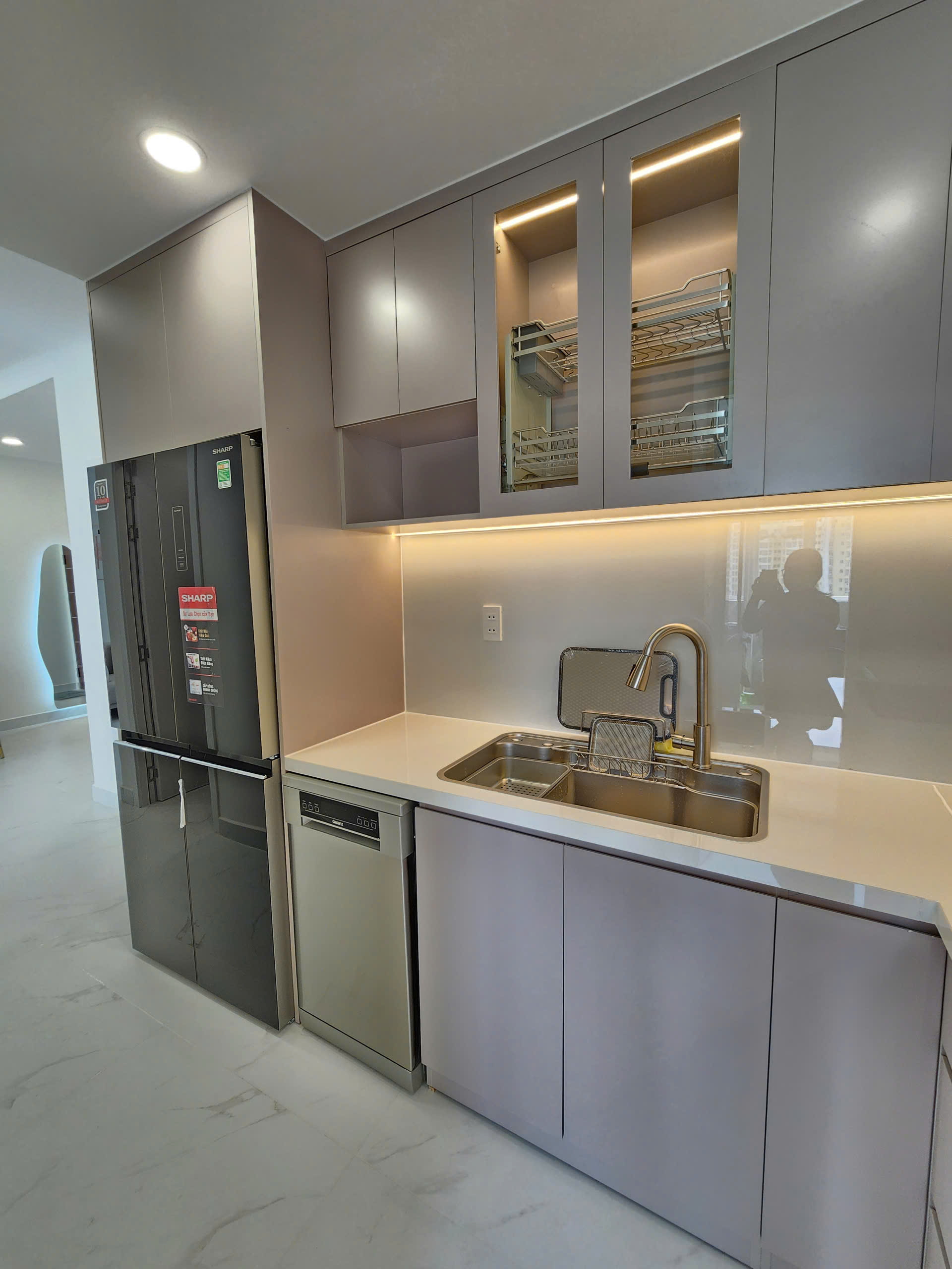 Sky Garden 3 Phu My Hung apartment for rent, District 7, newly designed 2 bedrooms with pool view – 56m2 15