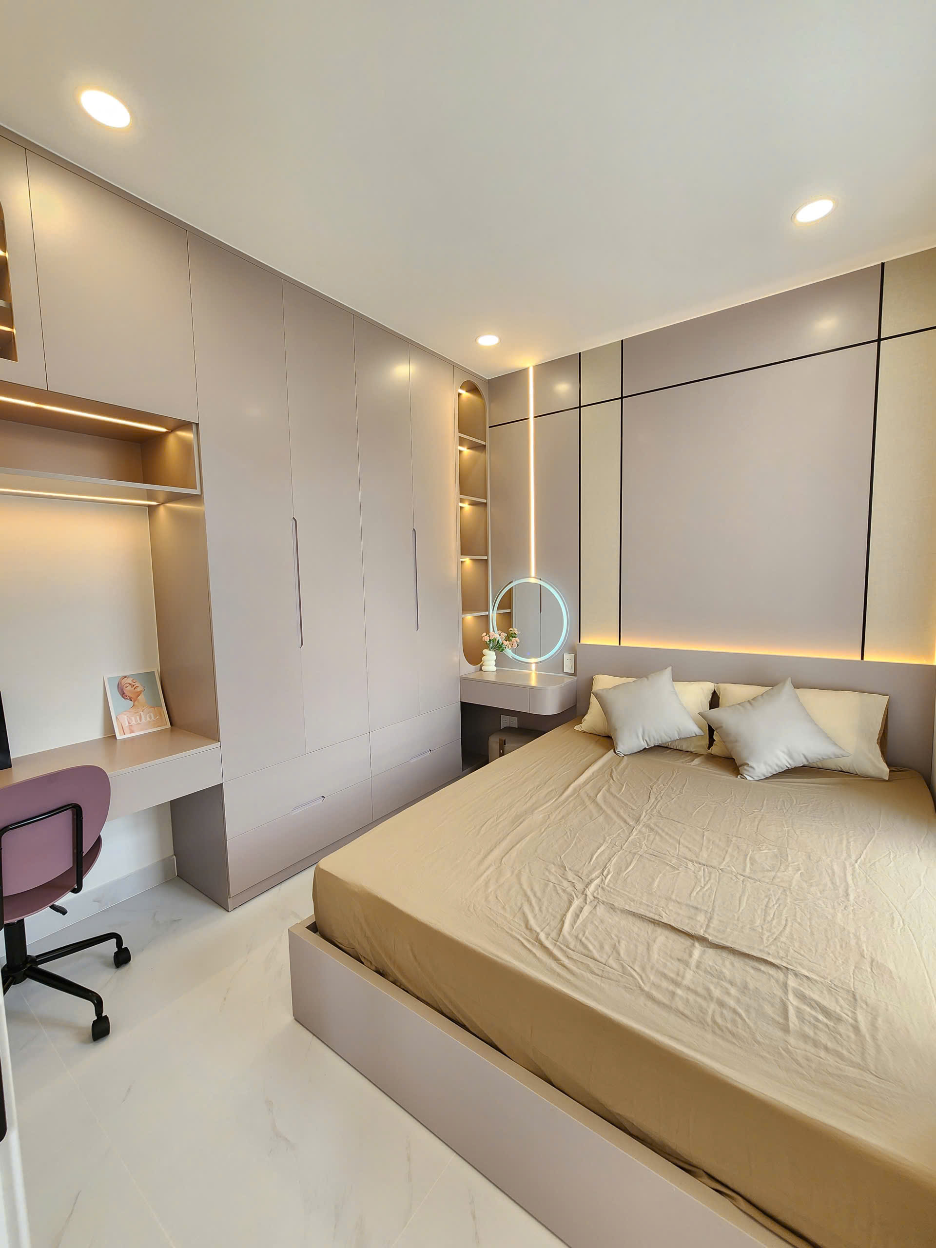 Sky Garden 3 Phu My Hung apartment for rent, District 7, newly designed 2 bedrooms with pool view – 56m2 9