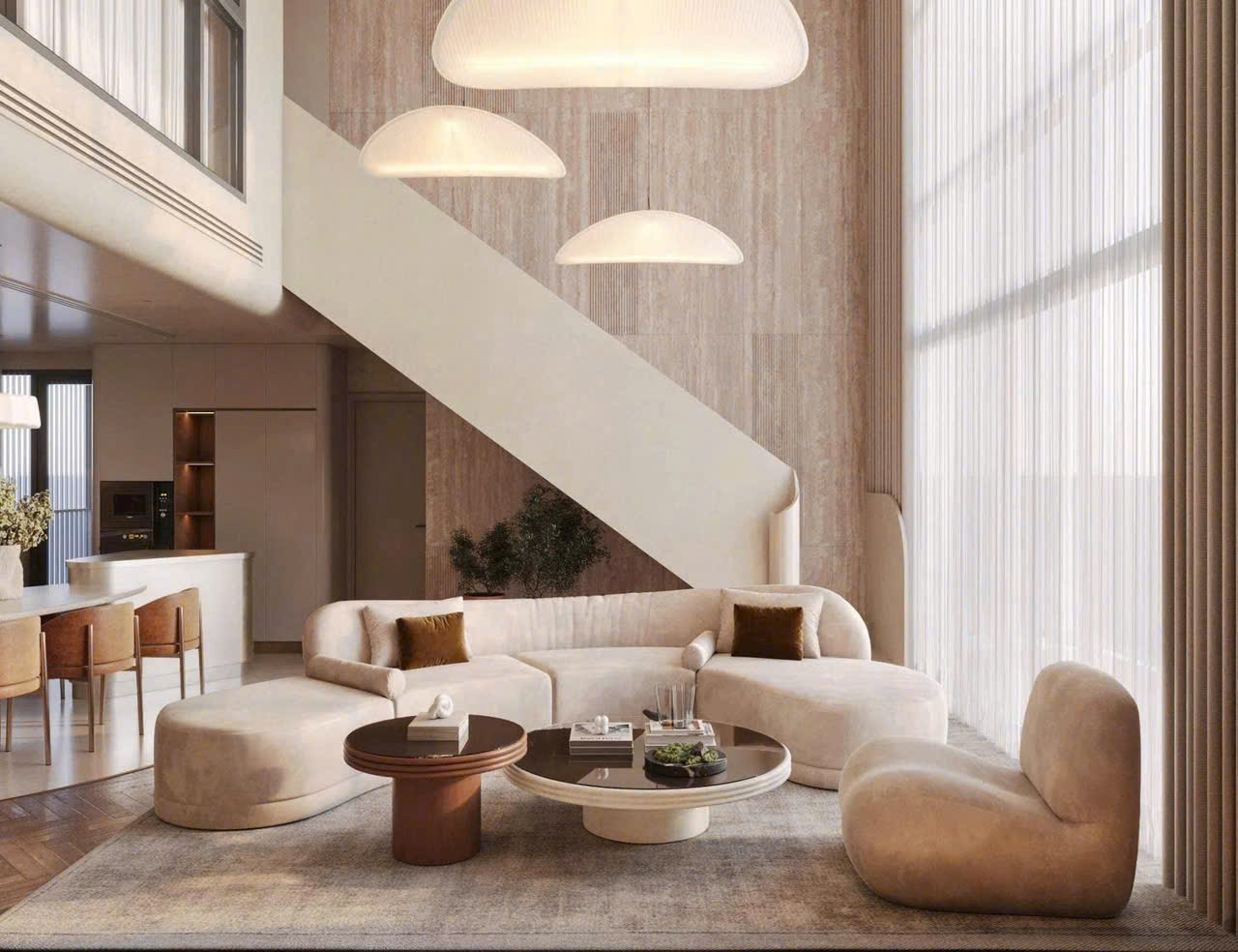 Bán căn hộ duplex The Infiniti Riviera Point Phường Tân Mỹ nhà thô thiết kế 3 phòng ngủ – 146m2 3