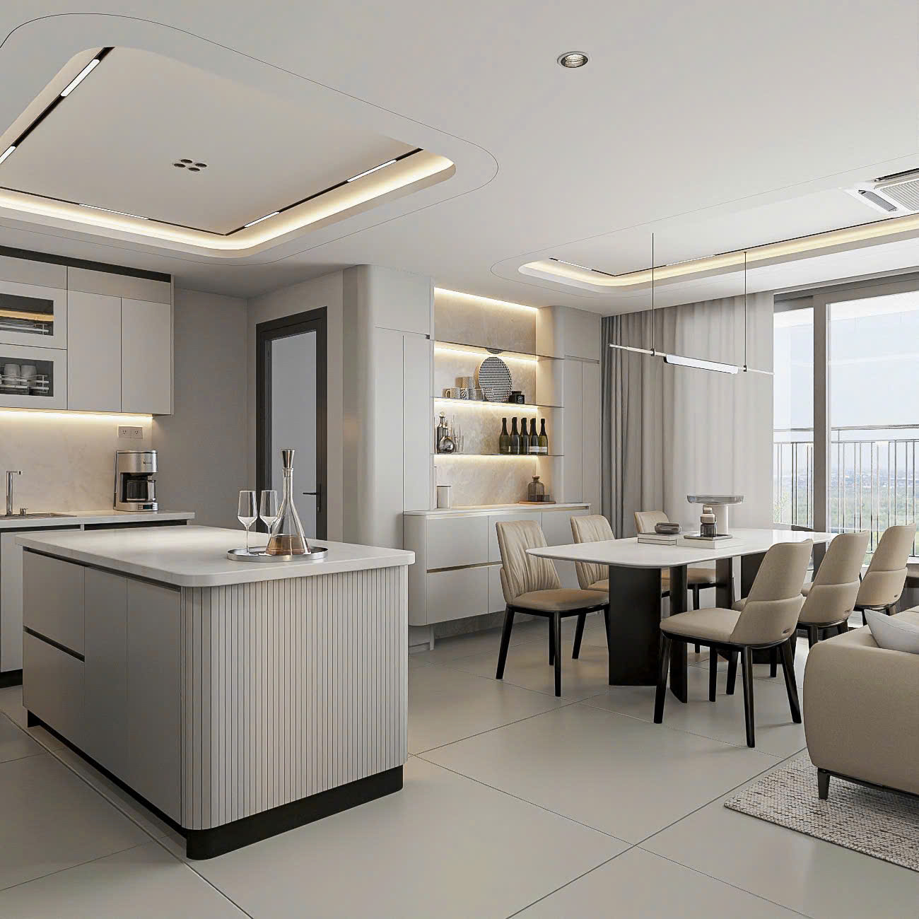 The Infiniti Riviera Point apartment for rent, District 7, newly designed house with 2 bedrooms – 98m2 11