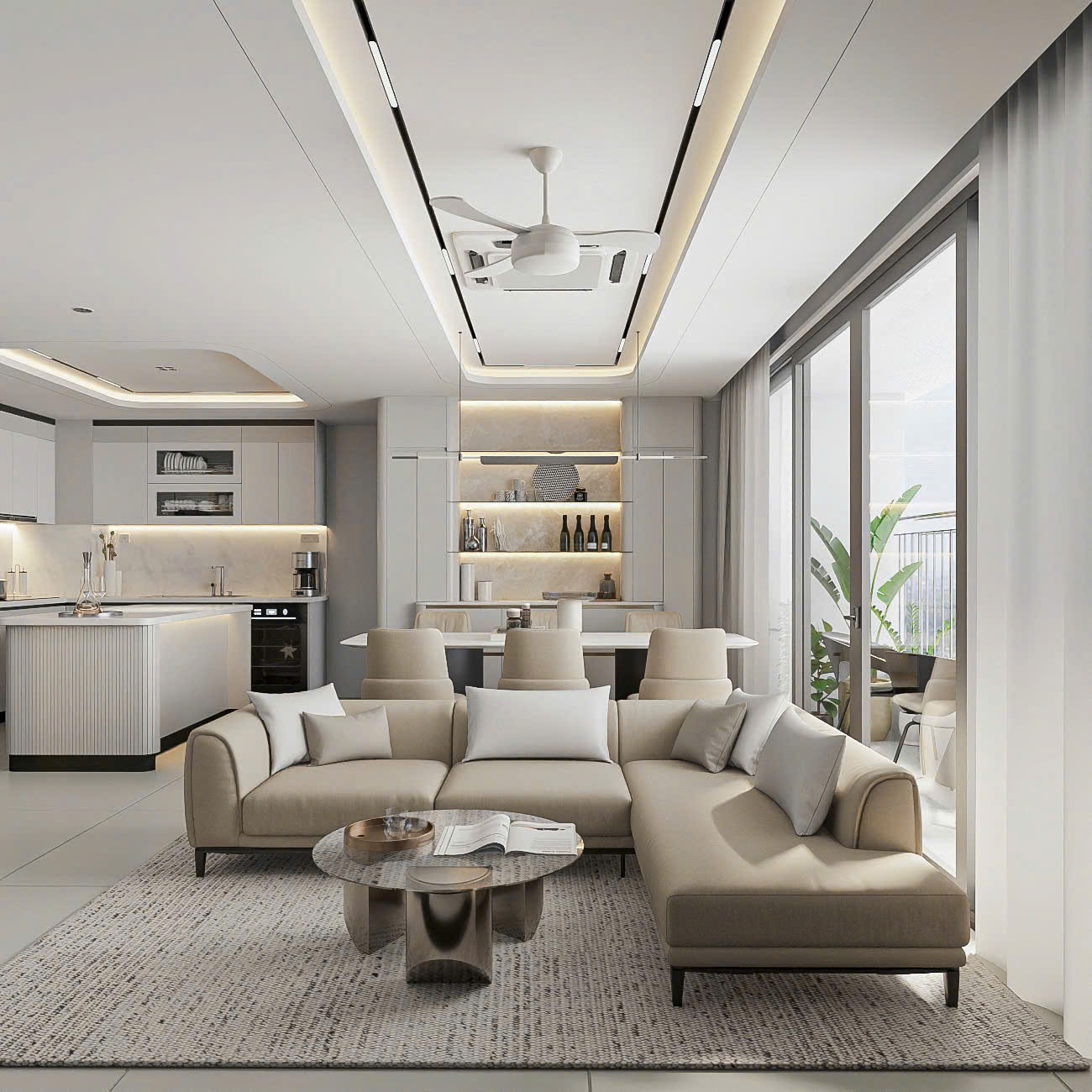 The Infiniti Riviera Point apartment for rent, District 7, newly designed house with 2 bedrooms – 98m2 6