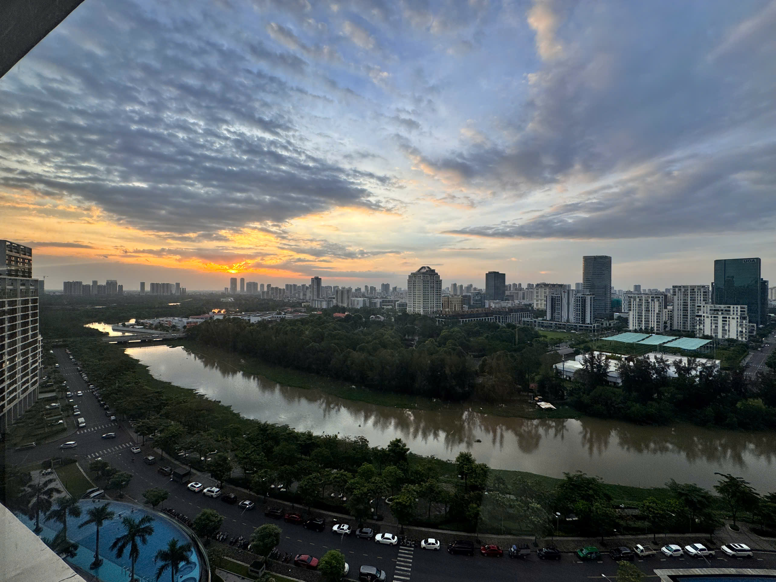 Cho thuê căn hộ The Peak Midtown M8 Phú Mỹ Hưng, Quận 7 căn góc có 2 phòng ngủ view sông – 122.95m2 14