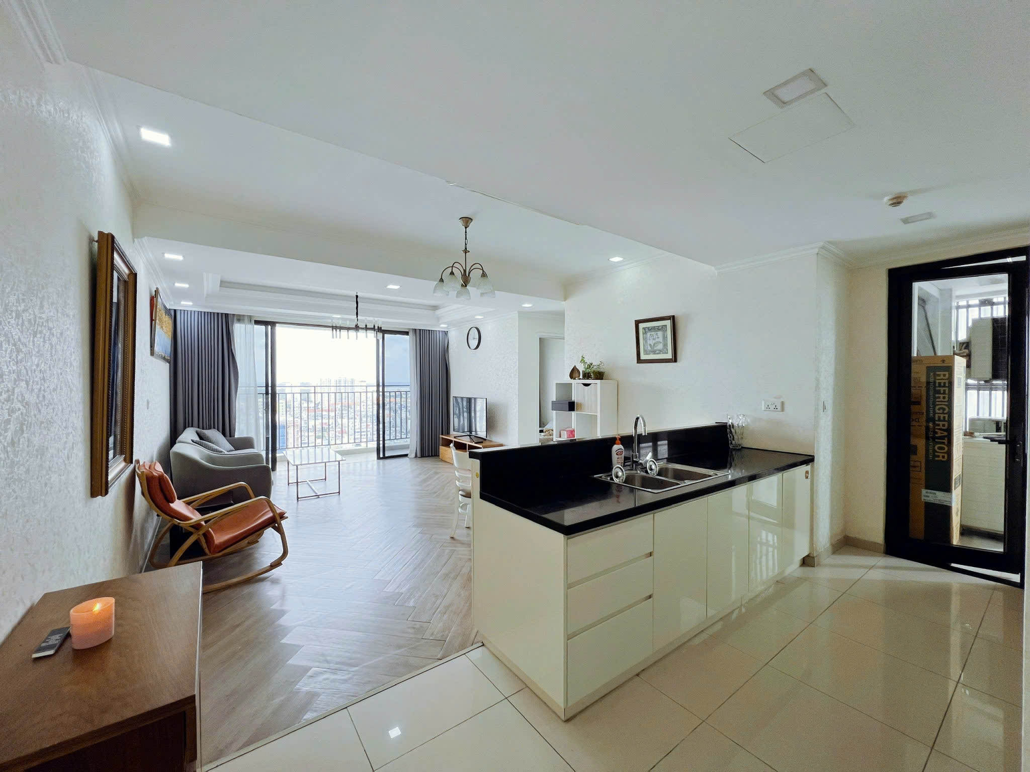 Cho thuê căn hộ The View Riviera Point, Quận 7 thiết kế 3 phòng view sông Sài Gòn, lầu 15 – 105m2