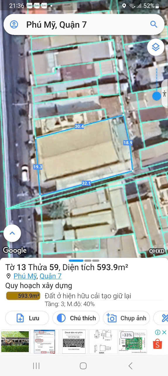 Bán đất mặt tiền 1627 Huỳnh Tấn Phát, Phường Phú Mỹ, Quận 7 ngang siêu hiếm 17m, hướng Tây – 524m2 4