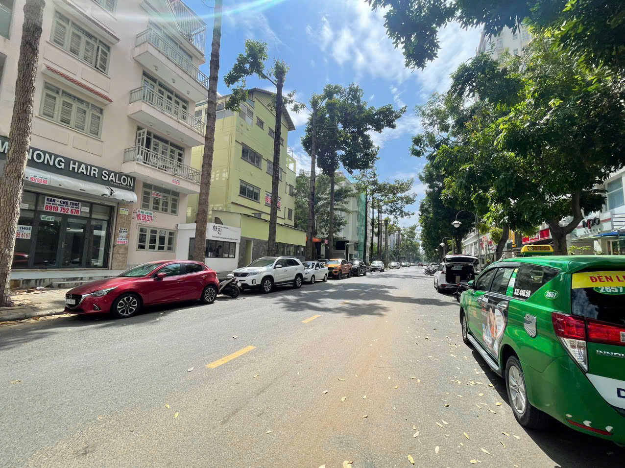 Land for sale in front of Hung Gia 5 Phu My Hung, District 7 2 corner lots of street No. 2 and Pham Van Nghi – 256.5m2 4