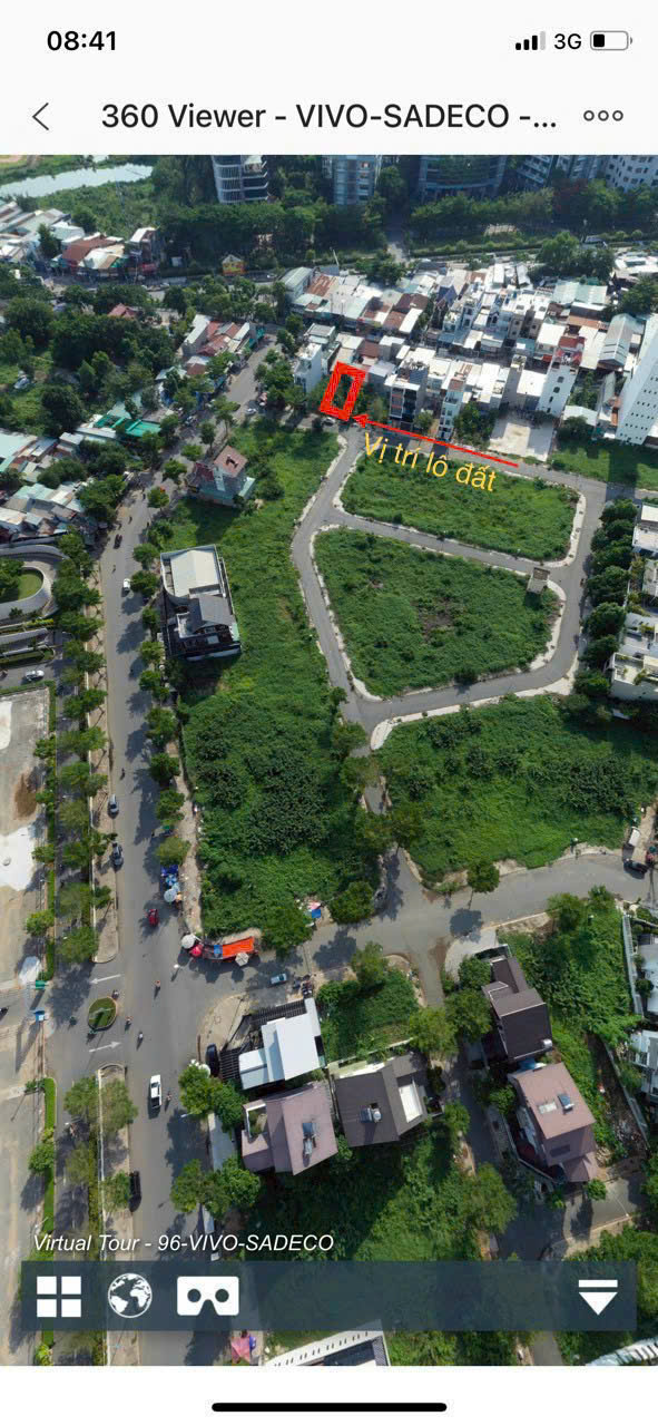 Land for sale in Sadeco residential area in District 7 built 3 floors + attic behind Vivo City Shopping Center – 104m2 4