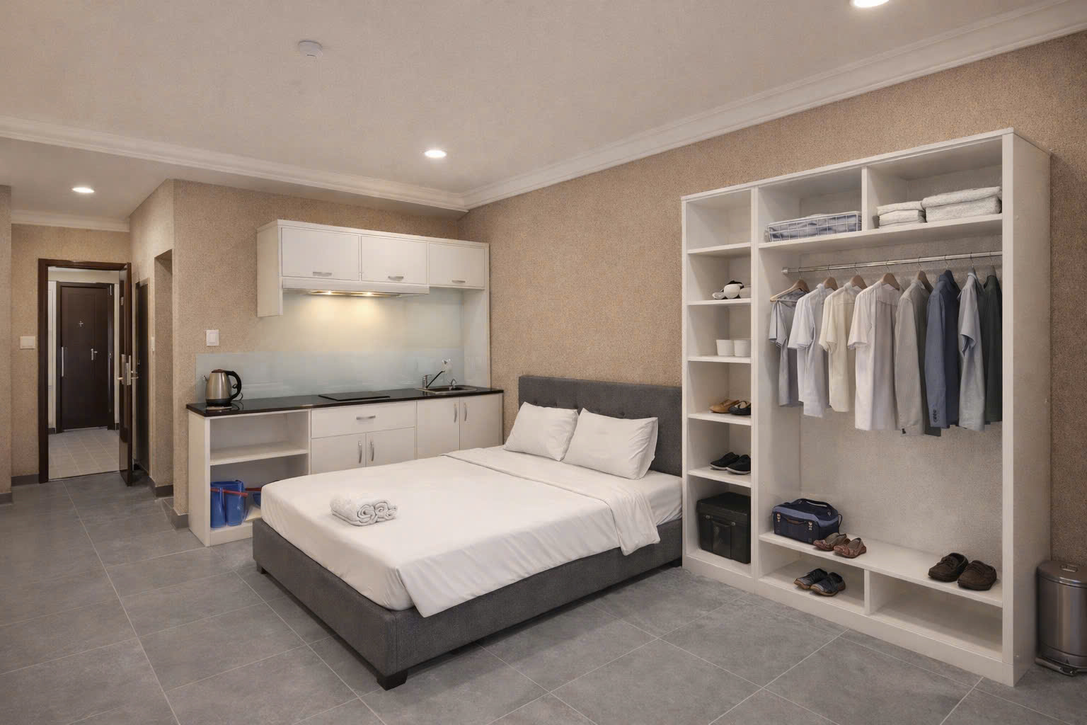 Cho thuê khách sạn đường Cao Triều Phát, Phú Mỹ Hưng, Quận 7 có 26 phòng khu trung tâm giải trí 4