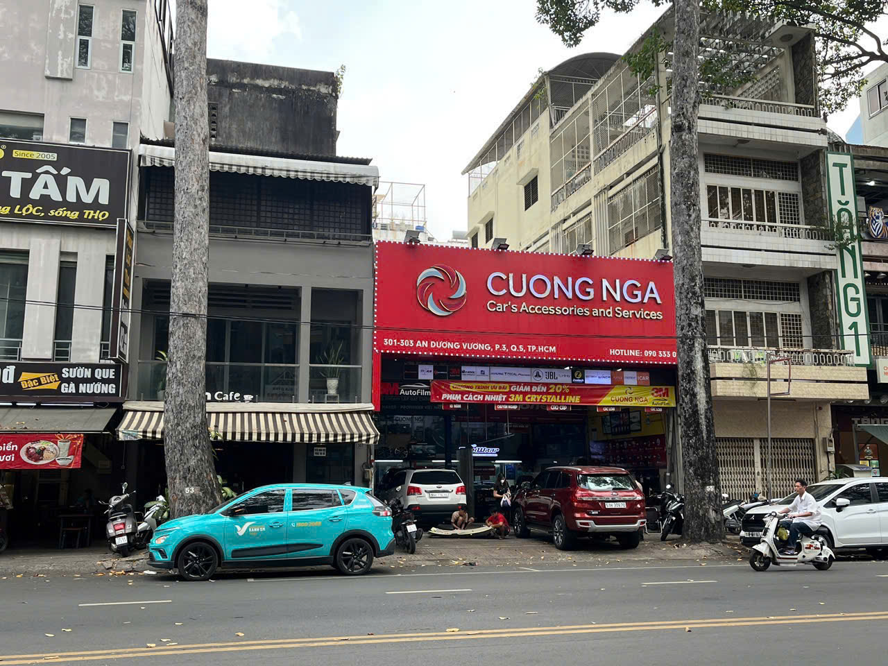 Business space for lease in An Duong Vuong, Ward 3, District 5 with 3 floors 9m – 180m2 3