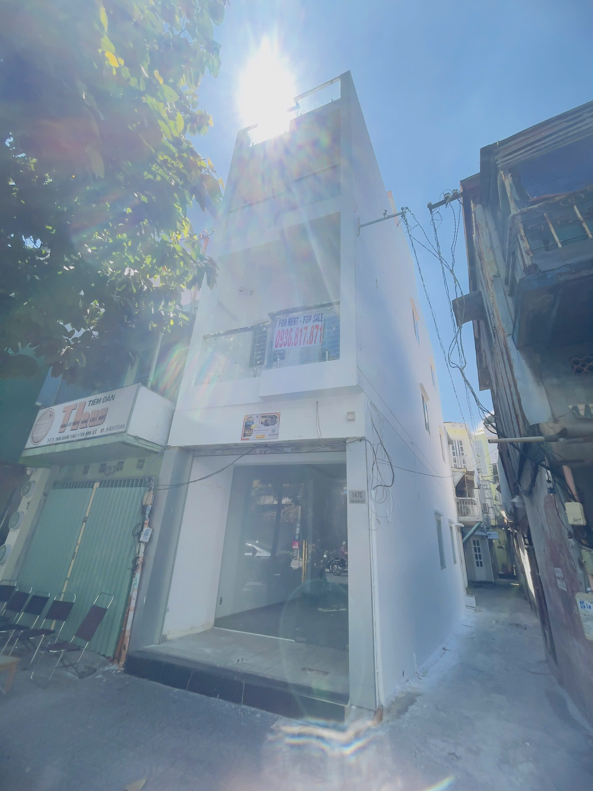 House for sale in front of 147C Tran Quang Khai, Tan Dinh Ward, District 1, corner apartment built 4 floors – 49m2 3