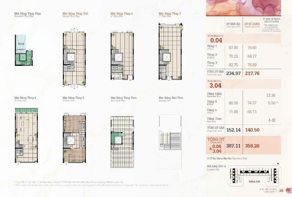 Cho thuê nhà phố kinh doanh The Larcade Phú Mỹ Hưng, Quận 7 xây 6 tầng căn góc Hoa Hậu – 382m2 2