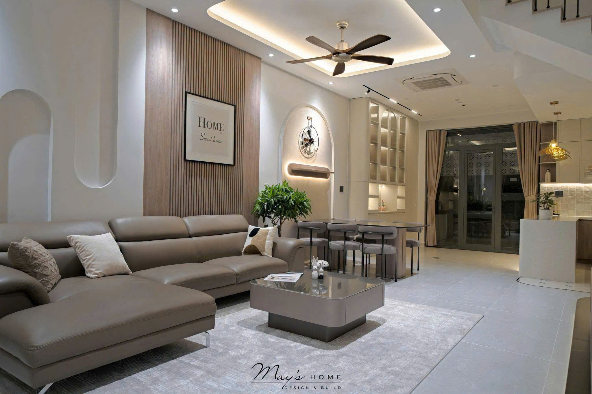 Cho thuê nhà phố Lavila Kiến Á Nhà Bè xây 3 tầng thiết kế 4 phòng ngủ hướng Nam – 96.8m2 18