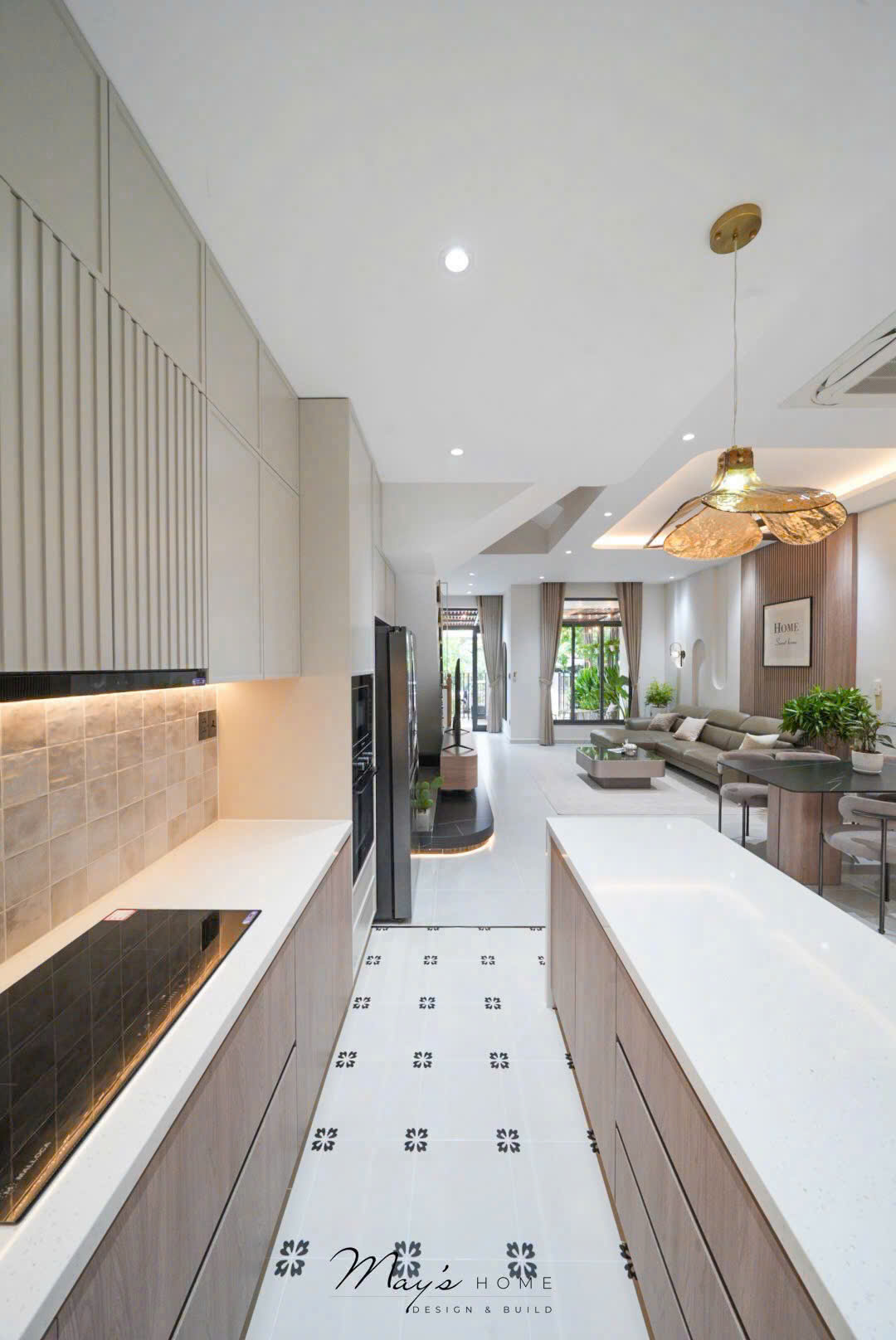 Cho thuê nhà phố Lavila Kiến Á Nhà Bè xây 3 tầng thiết kế 4 phòng ngủ hướng Nam – 96.8m2 15