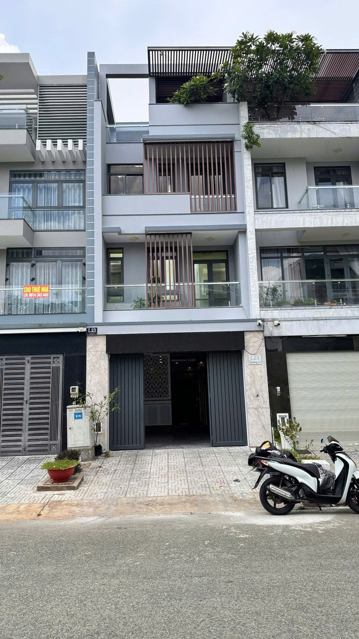 House for sale in Phu My resettlement area, District 7 built 4 floors with 4 bedrooms – 90m2 2