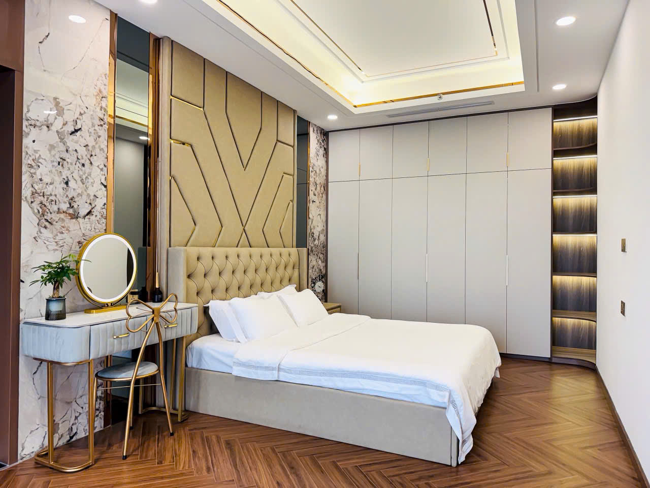 Cho thuê penthouse Ascentia Phú Mỹ Hưng thiết kế 2 phòng ngủ block B lầu 14 – 131m2 5