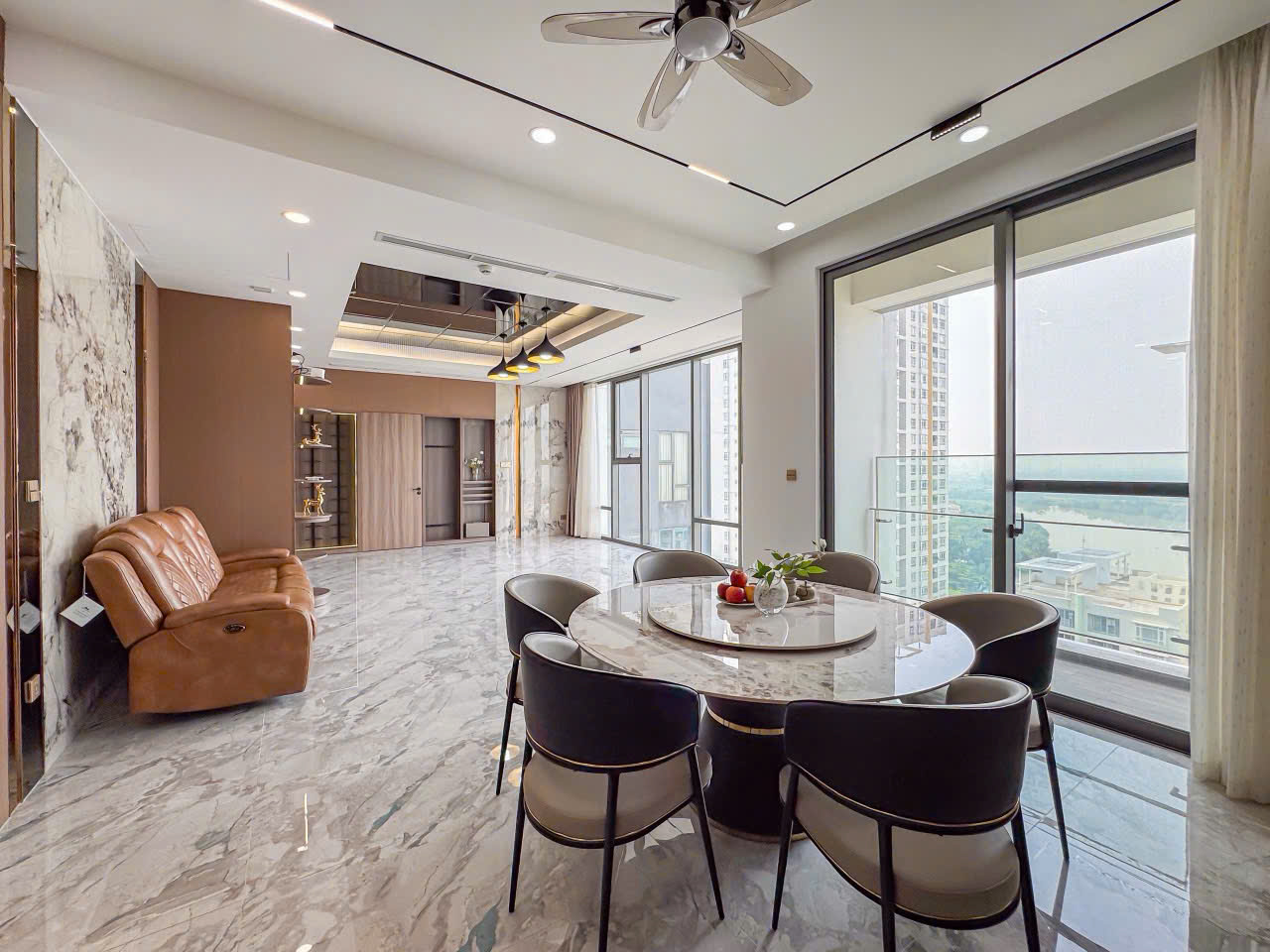 Cho thuê penthouse Ascentia Phú Mỹ Hưng thiết kế 2 phòng ngủ block B lầu 14 – 131m2 9
